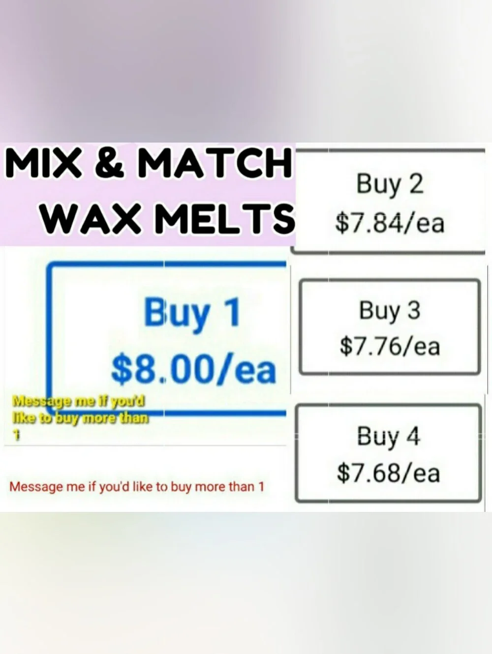 MAIN STREET BAKERY -Bath & Body Works Candle Wax Melts- $6 per pack